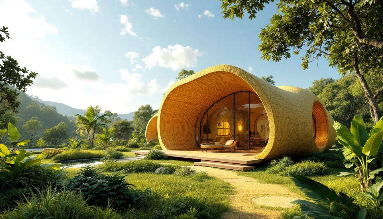 Una casa fatta di banane? Ora si può: la nuova frontiera della sostenibilità