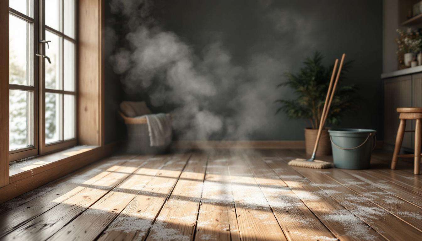 Perché non dovresti mai lavare i pavimenti con l'acqua troppo calda in inverno