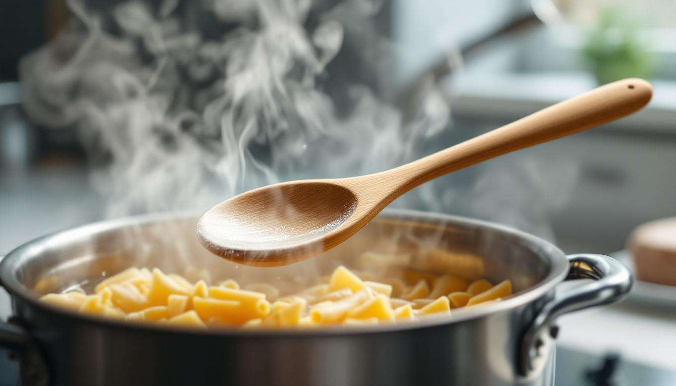 L'astuzia del cucchiaio di legno per evitare che l'acqua della pasta trabocchi