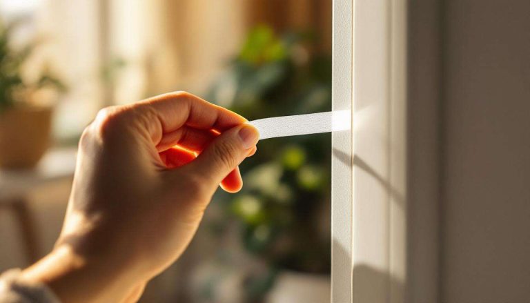 Il trucco del nastro adesivo sugli infissi: come scoprire in 10 secondi da dove entra il freddo in casa.